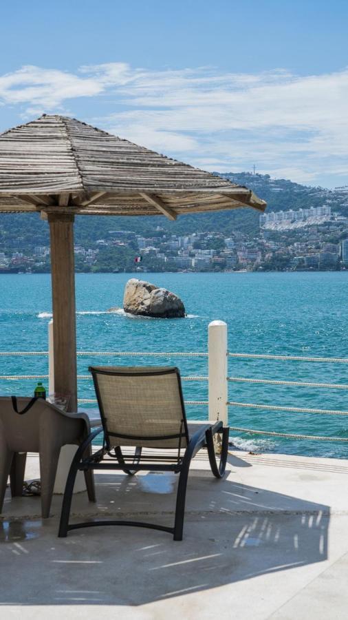 Suite Frente Al Mar En Torres Gemelas アカプルコ エクステリア 写真