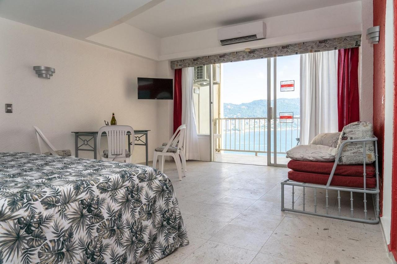 Suite Frente Al Mar En Torres Gemelas アカプルコ エクステリア 写真