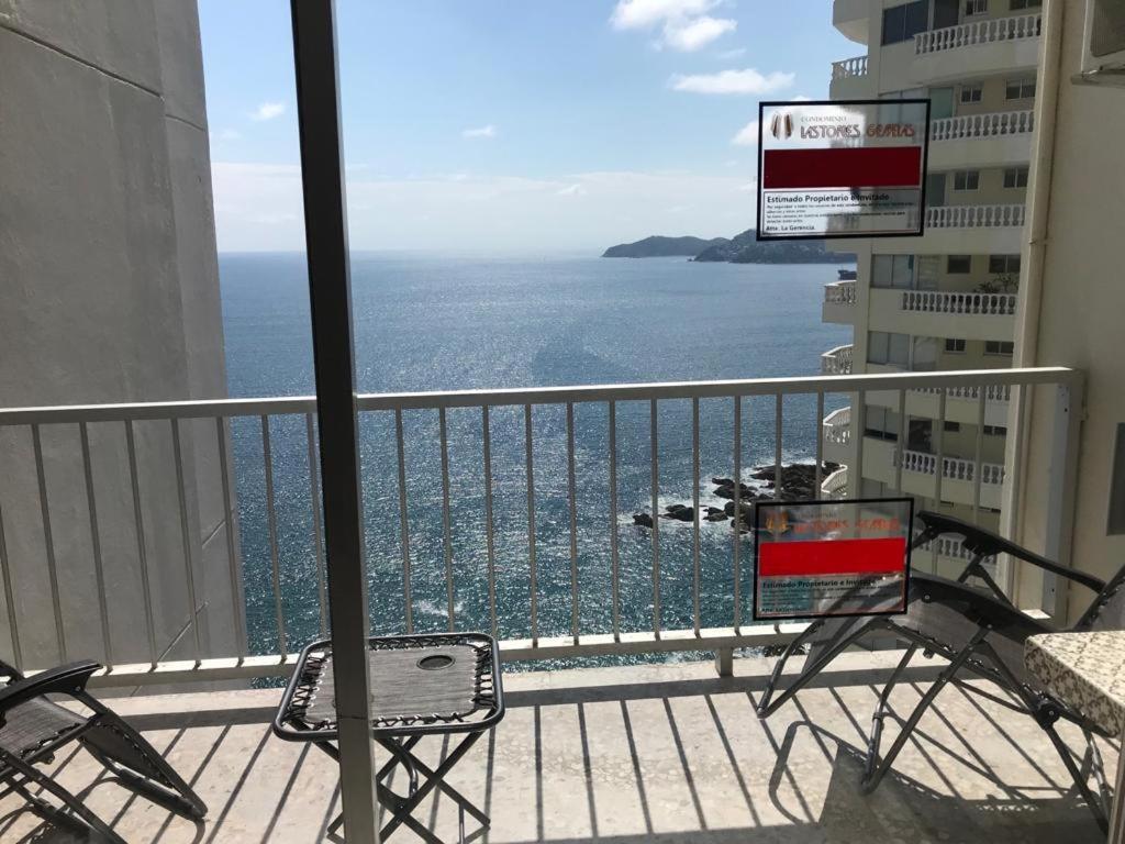 Suite Frente Al Mar En Torres Gemelas アカプルコ エクステリア 写真