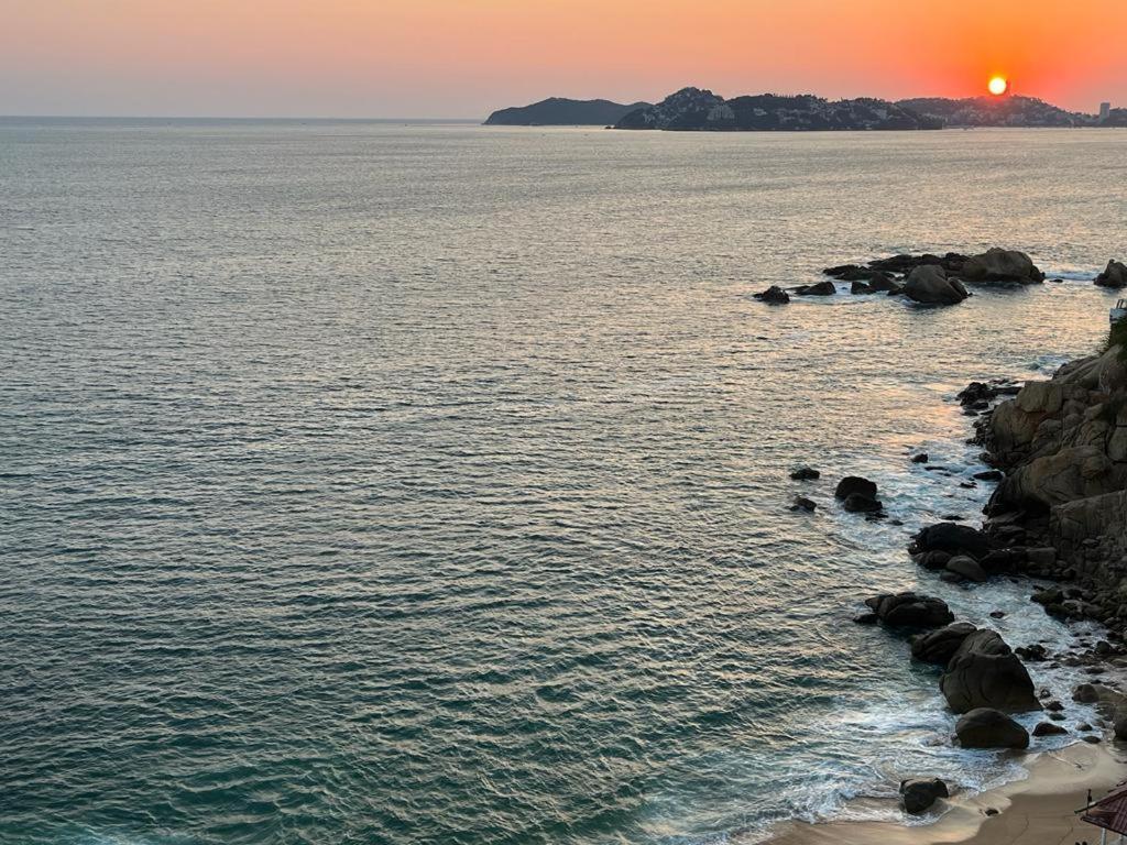 Suite Frente Al Mar En Torres Gemelas アカプルコ エクステリア 写真